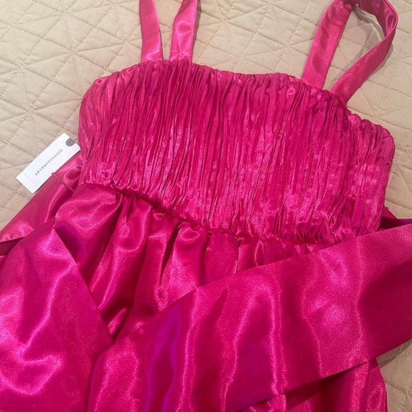 NWT Anthropologie Maeve Bow-tie Satin Mini Dress Pink Summer Prom
Dance New - Picture 5 of 5
